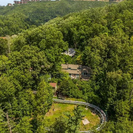 Whiskey Ridge Lodge: 1940s Gem with City Views and Custom Game Room Gatlinburg Exterior photo